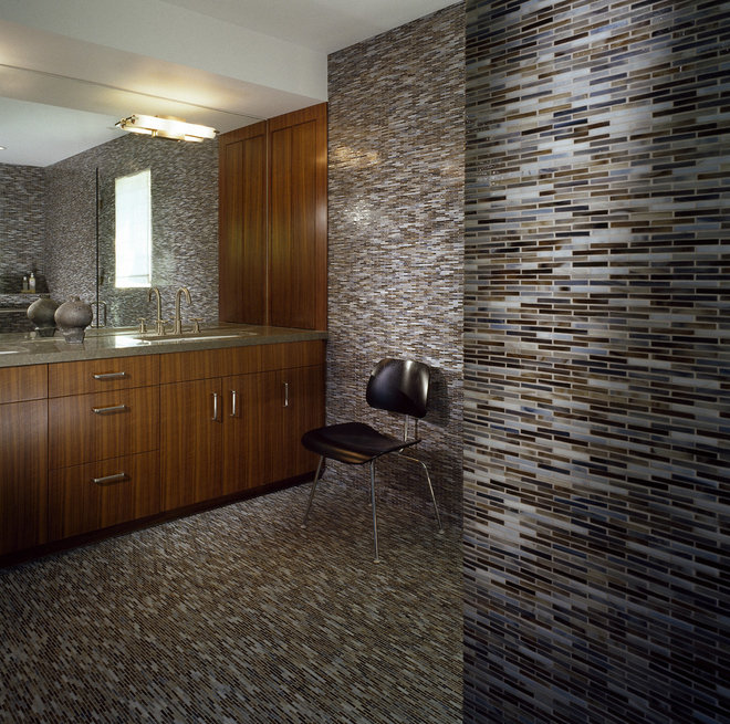 Modern Bathroom by Sheri Olson Architecture PLLC