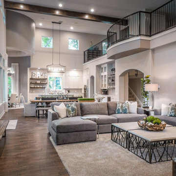 Transitional Living Room