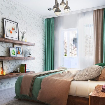 Mở rộng không gian nội thất hiện đại cho căn nhà 80 m2