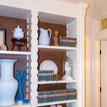 Great Room Book Case Detail