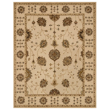 Loloi Walden Collection Rug, Ivory and Ivory, 9'3"x13'