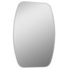Sydney Mini 22"Wx28"H Oval Polished Frameless Bathroom Vanity Mirror
