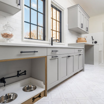 Mudroom at 6015 Lansing by Pike Properties - Charlotte Custom Home Builder