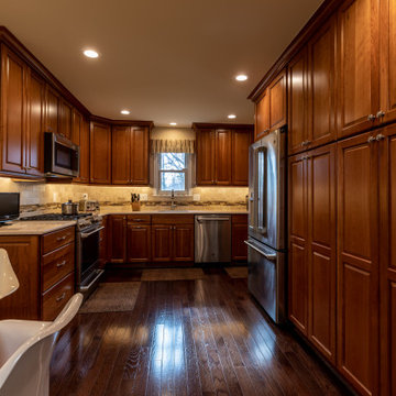 Cozy Kitchen and Bathroom Remodel in Vienna VA
