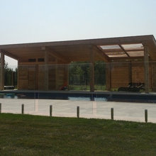 Pool house