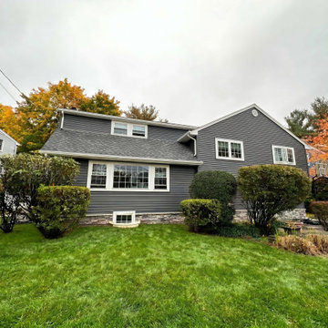 Front Exterior | Addition to Split Level Teaneck NJ