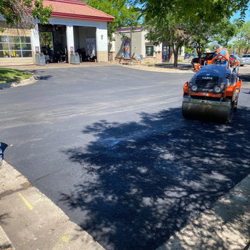 Asphalt installation