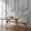 Haritz Walnut Dining Table, Large