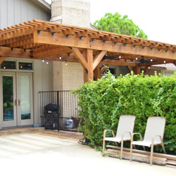 Farmer's Branch, TX, Custom Patio and Pergola