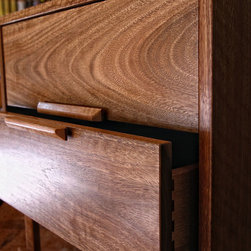 Walnut Zen bedside table - Nightstands And Bedside Tables