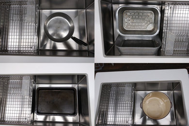 Inspiration for a modern kitchen remodel in Bridgeport