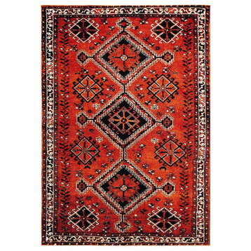 Safavieh Vintage Hamadan Vth293P Traditional Rug, Orange and Red, 10'6"x14'0"