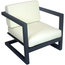 Outdoor Alhama Chairs, Set of 2, Anthracite