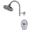 Essen Single-Handle Shower Faucet, Brushed Nickel