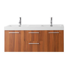 50 Most Por Purple Bathroom Vanities For 2018 Houzz Mod Malmo Double Vanity Wood With Brushed Nickel Faucet 54 Bathroom