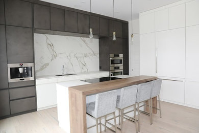 Kitchen - modern kitchen idea in Other