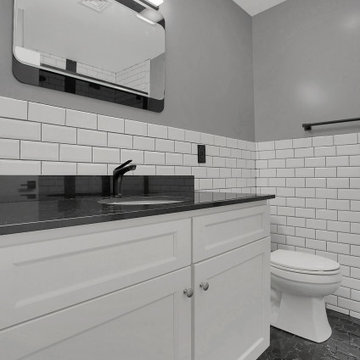 Black & White Bathroom