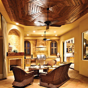 Sater Design Collection's 6961 "Gabriella" Home Plan