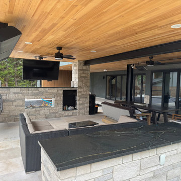 Under-Deck Drainage System on Lake Sammamish