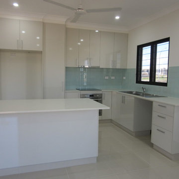 Zuccoli - Blue Splashback Kitchen