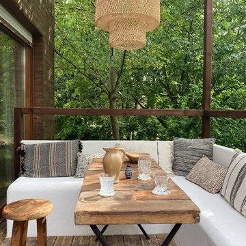 Rénovation d'une terrasse Wabi-Sabi