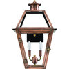 Orleans Electric Lantern, Aged Copper, 22"