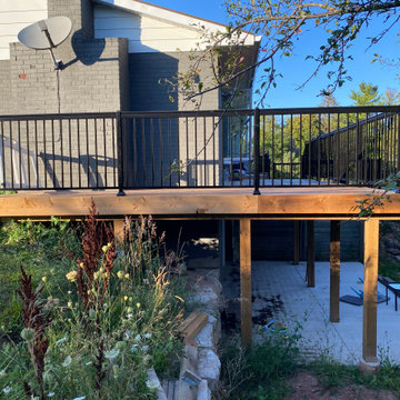 Pool Fence and Deck Railings - Terra Cotta