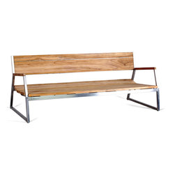 Wintons Teak Salma Lumierre Loveseat - Outdoor Lounge Furniture