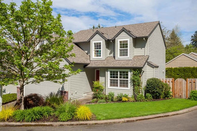 Example of a classic exterior home design in Portland