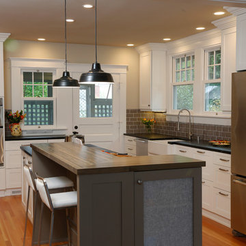 White Painted Kitchen