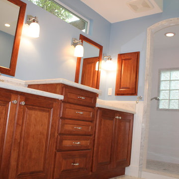 River Oaks Traditional Master Bath