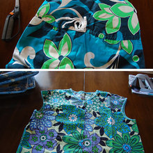 FABRIC COVERS FROM VINTAGE CLOTHES