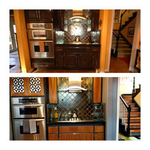 Industrial chic kitchen redo