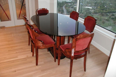 Asymmetric Modernist, Contemporary or Art Deco Breakfast Table