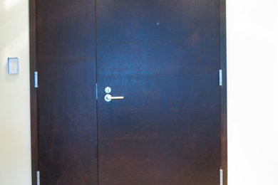 Trendy entryway photo in Vancouver