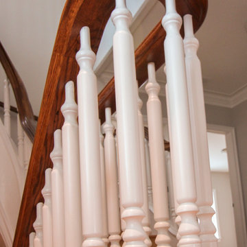 Project #49 | Traditional Staircase with Drum Style Volute