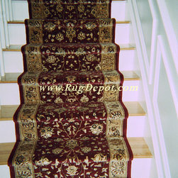 Nourison 2000 Burgundy - Area Rugs