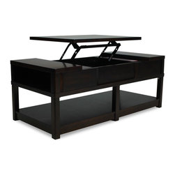 Templenz Lift-Top Cocktail Table - Coffee Tables