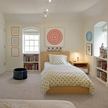 blank slate with pops of color in the details