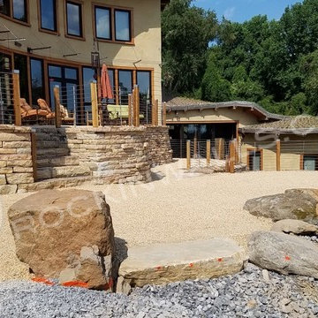 RocknWalls Stabilized Patio and Walkway install using CORE Path 38-18