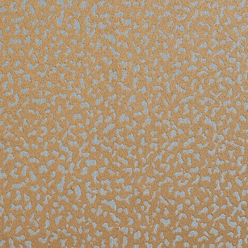 Brown and Seamist Animal Spots Upholstery Fabric By The Yard