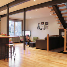 Montreal Duplex with open stairs