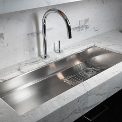 Stainless Steel by Mick De Giulio for KALLISTA - Kitchen Faucets