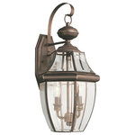 Generation Lighting Collection - Sea Gull Lighting 2-Light Outdoor Lantern, Bronze - Bulbs Included