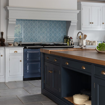 Traditional Hand Painted Framed Kitchen