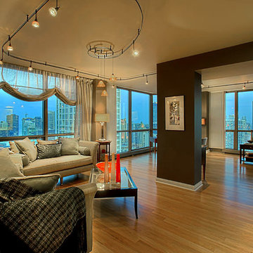 Chicago Penthouse by Expressive Interiors