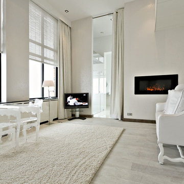White Hardwood Floors