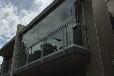 Photo of a modern balcony in Adelaide.