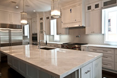 Taj Mahal Quartzite or Calacutta Gray Quartz?