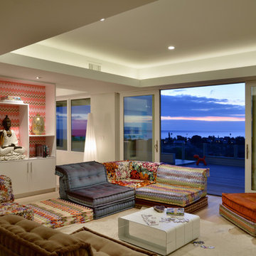 Sunset View from Living Room
